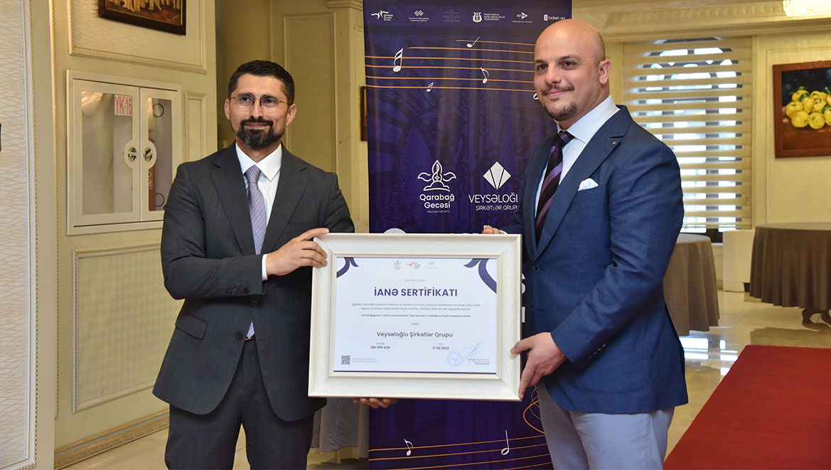 Şirkətlər Qrupumuz “Qarabağ gecəsi” xeyriyyə konsertinin baş sponsoru oldu