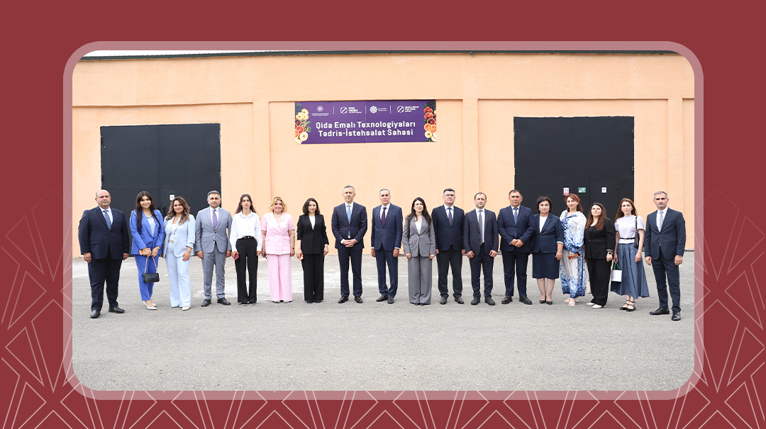 Veysəloğlu Şirkətlər Qrupunun nümayəndələri Qəbələdə yeni tədris-istehsalat emalatxanasının açılışında iştirak ediblər