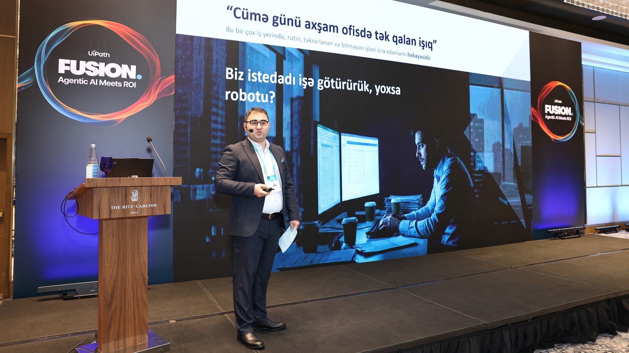 Robotlar icra edir, insanlar qərar verir: Şirkətlər Qrupumuz  “UiPath FUSION Baku”da