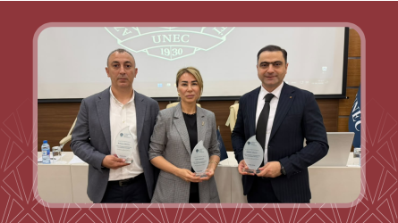 UNEC Məzunları Assosiasiyası yaradıldı: əməkdaşımız İdarə Heyətinin üzvü seçilib