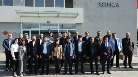 AHK üzvləri “Veysəloğlu”nun Məhəmmədi Logistika Mərkəzinə info-turda iştirak ediblər