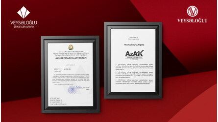 Veysəloğlu Mərkəzi Sınaq Laboratoriyası ISO/IEC 17025 akkreditasiyasını əldə etdi – keyfiyyət və etibarlılıqda yeni mərhələ