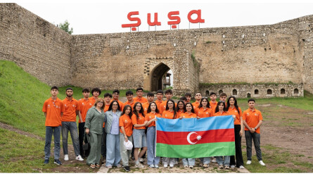 Veysəloğlu Şirkətlər Qrupunun baş sponsorluğu ilə Xankəndidə şəhid övladları üçün “Zəfər Sədası” intellektual düşərgəsi keçirilib