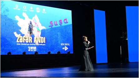 Veysəloğlu Şirkətlər Qrupunun baş sponsorluğu ilə “Zəfər Andı” adlı ədəbi-bədii gecə keçirilib