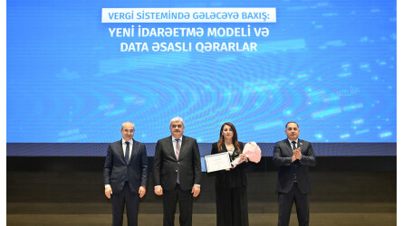 Dövlət Vergi Xidməti “OBA”nı məşğulluğa töhfəyə görə təltif etdi
