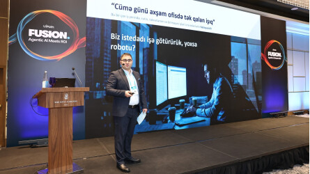 Robotlar icra edir, insanlar qərar verir: Şirkətlər Qrupumuz  “UiPath FUSION Baku”da